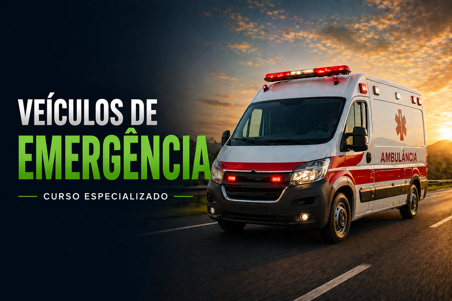 Curso de Condutor de Veículos de Emergência ASP Trânsito